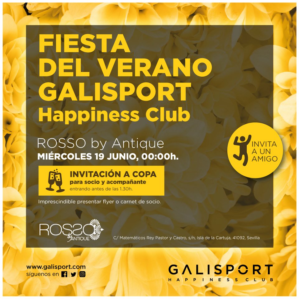 Mañana por la noche, ¡nos vamos de fiesta! 🤩
Solo 1 día para que lo demos todo en el fiestón del verano. ¡No faltes! Que pasaremos lista 😆