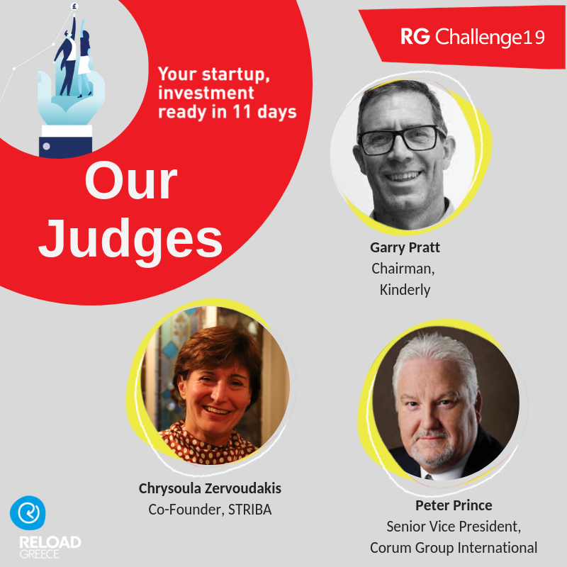 ReloadGreece's tweet photo. We're excited to welcome the final 15 RG Challenge19 #startup teams to #London next week. Hear about our plans for this year's #RGChallenge Dragons Den #pitch event and our #RGConnect conference in our newsletter: https://t.co/KBE6YLbCDm #investors #tech #Entrepreneurship https://t.co/gspxcFug9P