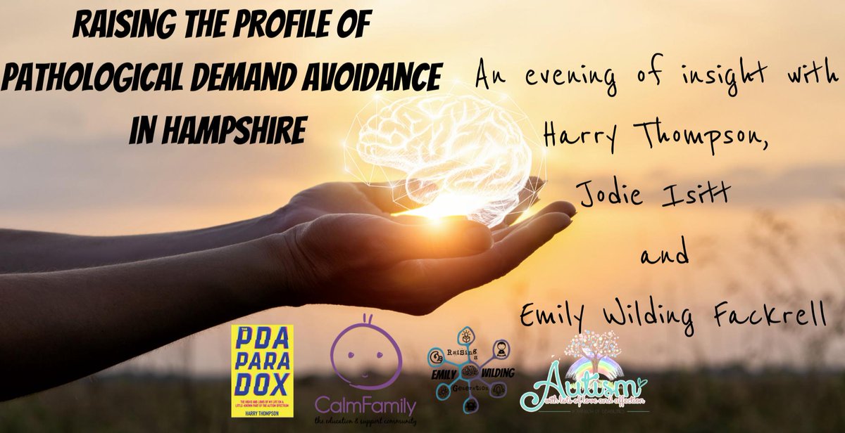 I have the great pleasure in hosting an last minute event in Winchester, Hampshire with Harry Thompson and Jodie Isitt. 13th July. So excited. #pda #pathologicaldemandavoidance #pdawareness #hampshireevents #harrythompson #autismwithlove #calmfamily - mailchi.mp/0c0a9043eae3/a…