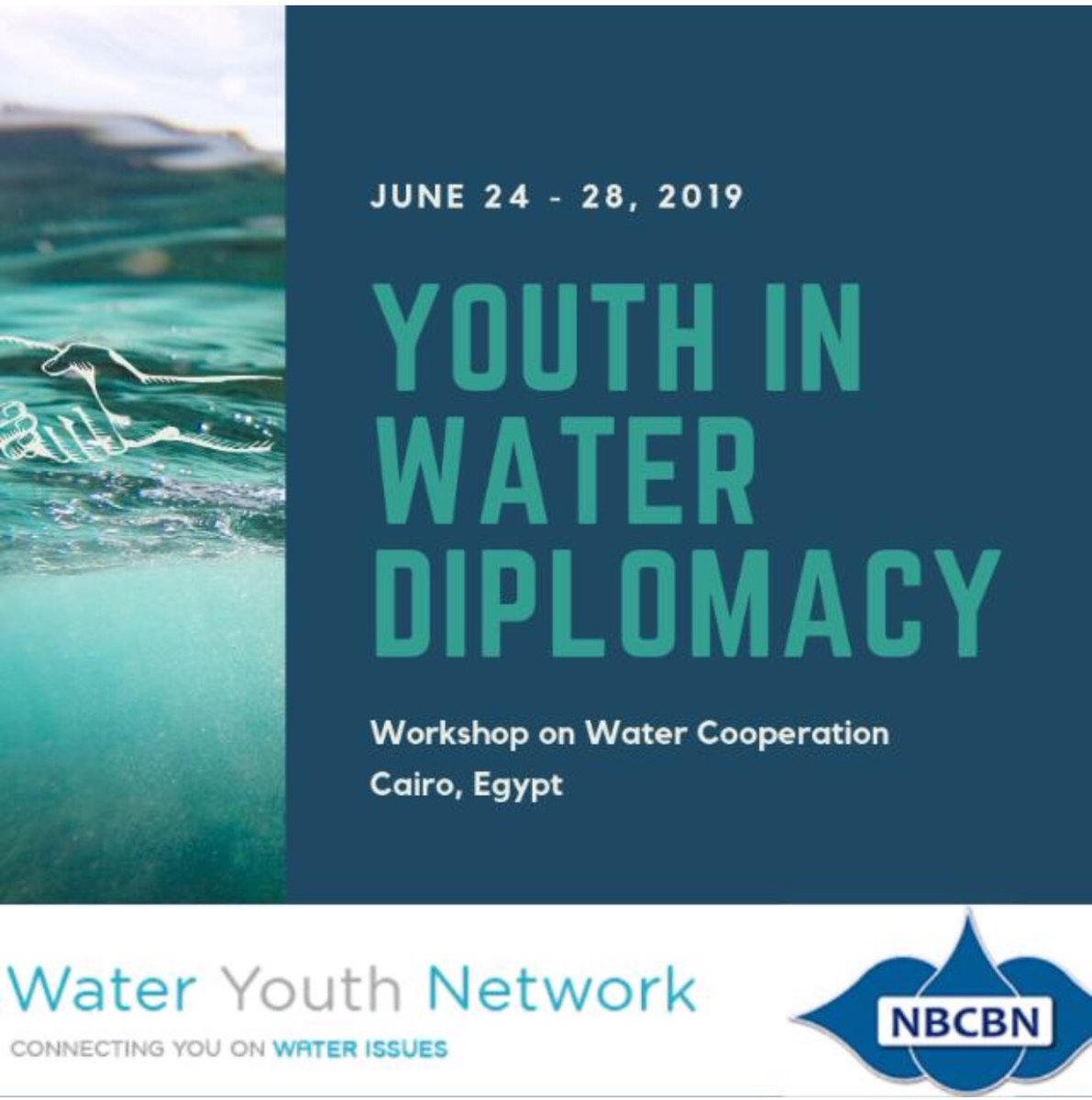 We are bringing together over 20 #Youth to share #stories of #waterdiplomacy in Cario! Stay tuned for more news! #SDG6 #SDG16 #transboundarycooperation @UNYouthEnvoy @YouthAssembly @unhabitatyouth