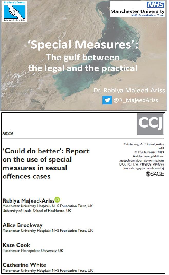 Looking forward to International #AdvocacyConf19 this Friday. Promises to be an informative day. For programme and booking info details: ntu.ac.uk/about-us/event… 

I will be disseminating our research findings on use of #specialmeasures among #sexualabuse #vulnerablewitnesses