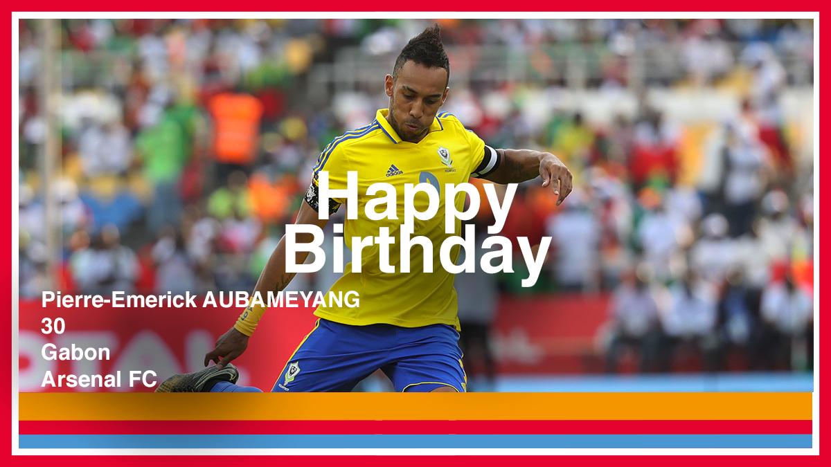 Football2Gether's tweet image. We wish a very Happy Birthday 🎂 to @Aubameyang7 who is 3️⃣0️⃣ today! 
What an incredible season he has had with @Arsenal this year 🔥
Unfortunately, he won’t be part of #TotalAFCON2019 : but all eyes 👀 are on his next season may he continue that way! ⚽️

#FootballTogether