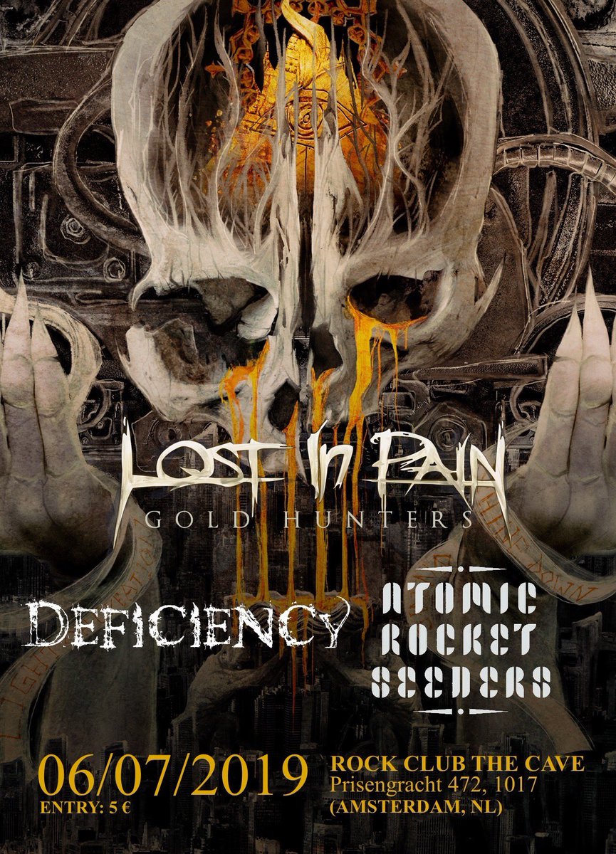 official_lip's tweet photo. We can’t wait for our first shows in Geleen and Amsterdam! 🇳🇱🤘🏼

Our buddies in Atomic Rocket Seeders &amp; Deficiency will be our special guests! 

Check out the dates below and join us 

Café de Meister-05/07/2019

Rock Club the Cave-06/07/2019

https://t.co/cpqnWBbwqp https://t.co/tv5K3qVE8w