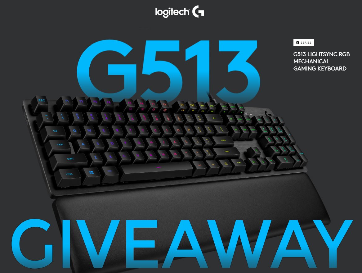 phantasyftw's tweet photo. Thanks to @LogitechG and @G2esports I'm running a LOGITECH G513 CARBON GIVEAWAY. 🆒⌨️ Very handsome!

FOLLOW &amp; RETWEET TO ENTER.
Click here for more entries (big recommend) ➡️  https://t.co/VNenWFwUdl https://t.co/R78gopdJCl