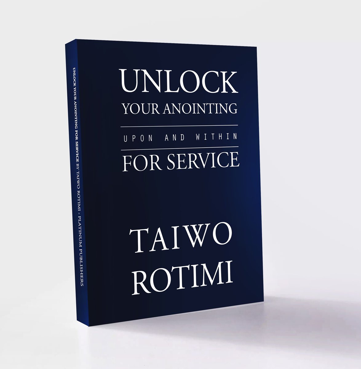 Unlock your Anointing Upon and Within for Service by Taiwo Rotimi. Getting ready to release my new book soon at amazon.co.uk The step by step guidelines on how to release your God's anointing. #unlockyouranointing #Godsanointing #anointedforservice #myspiritualgifts