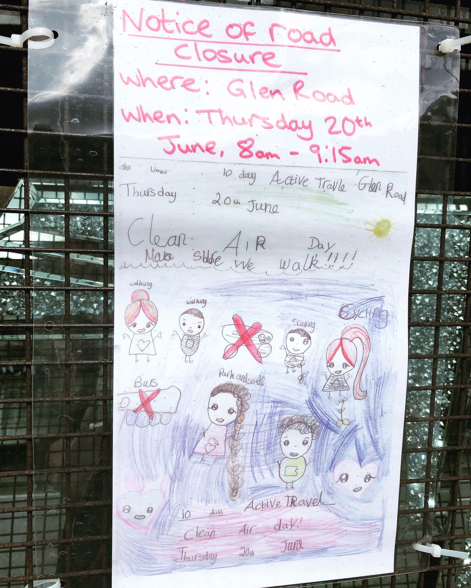 s_l_robson's tweet image. Absolutely loved seeing this on my #activejourney to work today #CleanAirDay #sheffield #littlebigchanges