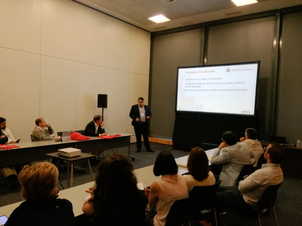 jesusgalvarez's tweet image. En #Madrid y en el ERP Day con @LaNeurona_com presentando nuestra solución #a3ERP para #pymes de la mano de nuestro partner Gold @ADISSInforma 
Una de las mejores opciones del mercado para ganar productividad en la gestión empresarial.
@WKPymes @WKAsesores