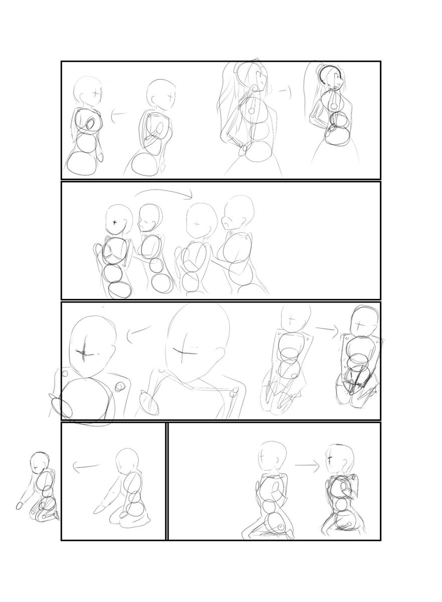 Today I learned how to draw poses by tracing manga that I liked. I also learned how to draw in perspective.