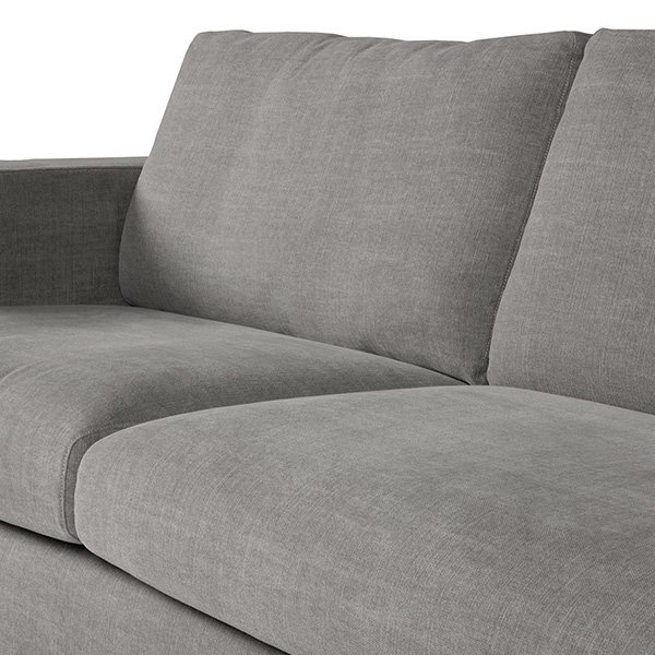 Sink into Elsie, a sleek and comfortable 3 seat sofa that can be seamlessly extended into a bed #design #furnituredesign #interiors
