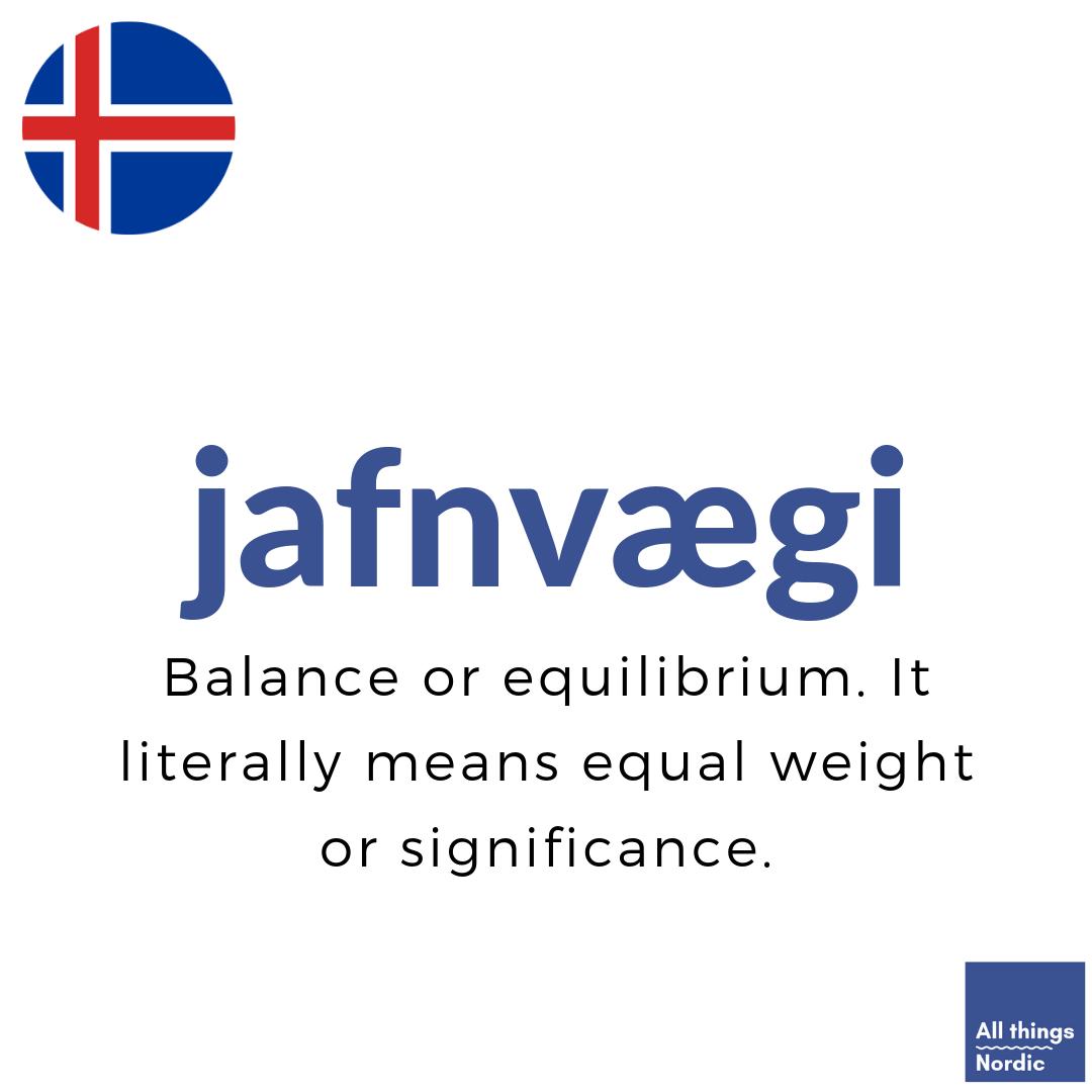 all_nordic's tweet photo. Living in a balanced way means you need to weigh things.🤓
As the Swedes would say in a #lagom fashion "not too little, not too much, just the right amount"!
Do you agree?
#NordicWordoftheDay #Iceland #balance #equilibrium #balancedlife #livebalanced @iceland @swedense https://t.co/sDMzCtpRQC