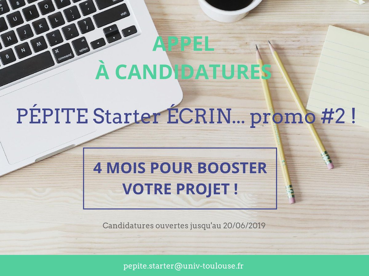 PEPITE_ECRIN's tweet photo. Last call ! ⏰ J -2 🚨 https://t.co/TUdHlnO2K0