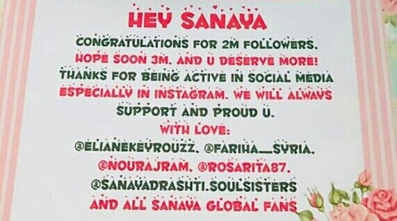 HayaAnsari12's tweet image. #bakingBlunders NewInstaPost 
 Congratulations #SanayaIrani 
For #2MillionInstaFamily From 
    #SanayaDrashtiSoulSisters 
  Wowww So Beautiful Cake 🎂