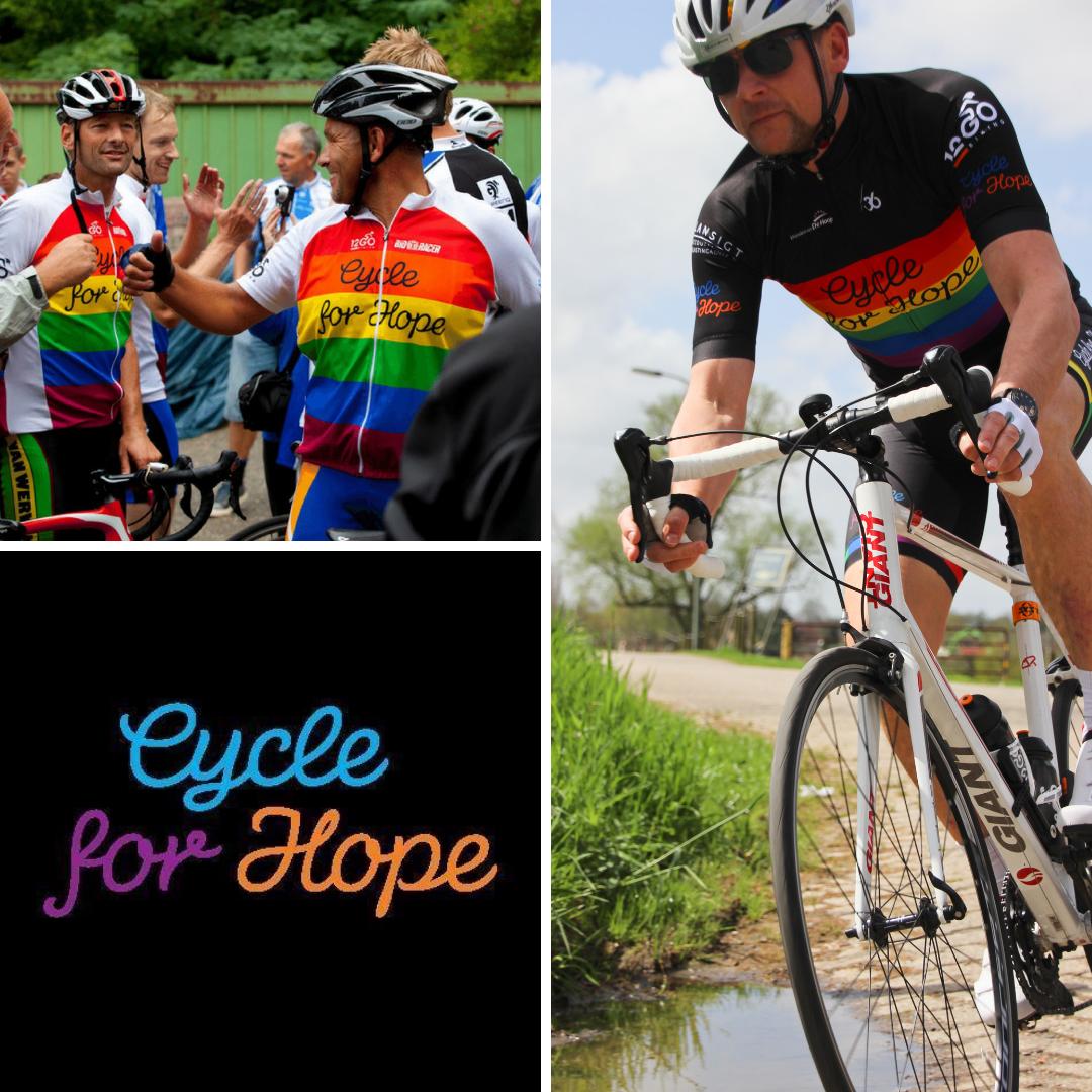 CycleforHopeNL's tweet photo. Het is bijna zover! Volgende week gaat Cycle for Hope Rondje Nederland van start, en de Toertocht is op 29 juni. Samen fietsen tegen verslaving! https://t.co/IzxJq2lD5O 
#cycleforhope #cfh2019 #rondjenederland #toertocht #fietsentegenverslaving https://t.co/IinyFkS3Mi