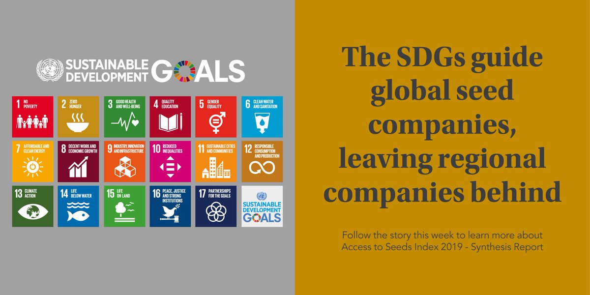 ATSIndex's tweet photo. The main challenge ahead lies in connecting and aligning all #seedcompanies, big and small, with sustainable development and the targets set out in the #SDGs. Find out more key findings of #ATSIndex2019 Synthesis Report: https://t.co/Z2HurtA33Y
#SDG2 #GlobalGoals #FoodSecurity https://t.co/UzTtyot7Jv