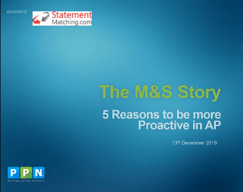 statementrecs's tweet image. Take a look at how our software helped M&amp;amp;S become more proactive and less reactive - bit.ly/2F7sPpz 
#StatementReconciliation #SupplierStatementReconciliation #StatementMatchingSoftware