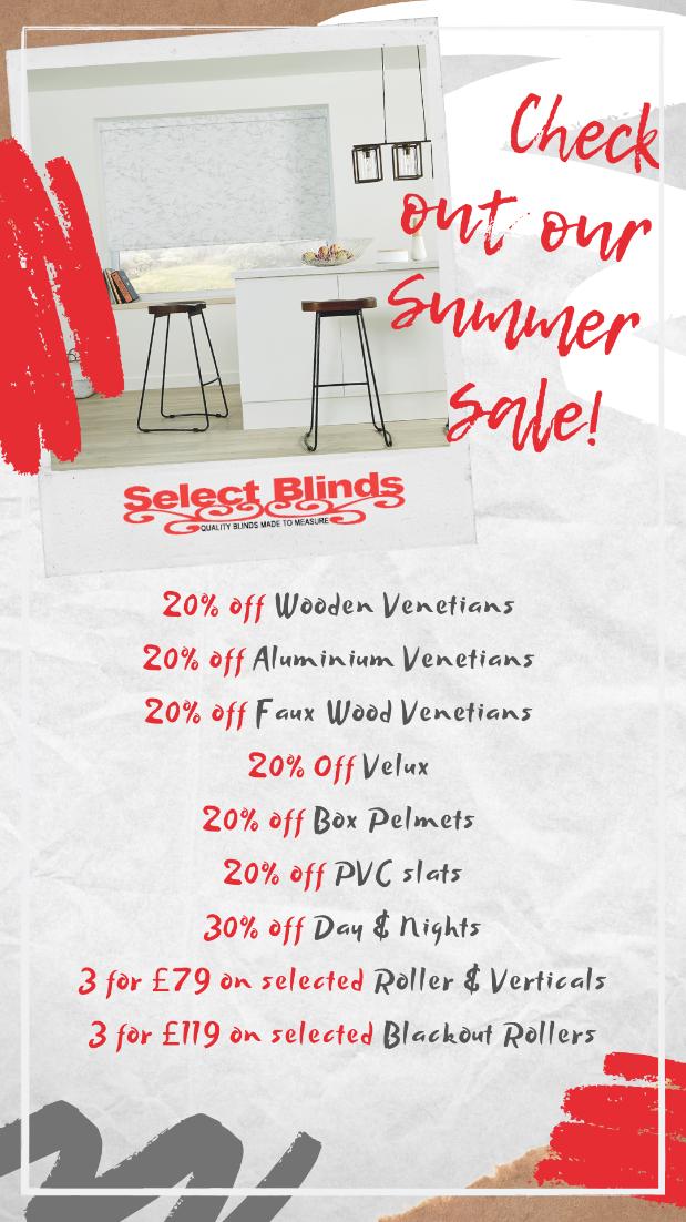 selectblind1971's tweet photo. Don't miss our AMAZING DEALS on blinds. 

💫20% off Venetians, Velux and Day &amp; Night Blinds
💫3 for £79 on selected Rollers and Verticals
💫3 for £119 on selected Blackout Rollers

#specialoffers 

https://t.co/vLpmiKb63r https://t.co/l4Sijum7cy