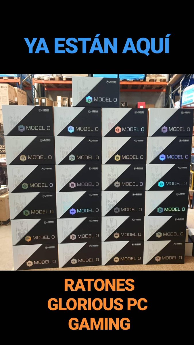COOLMODcom's tweet photo. Ya los tenemos en tienda chic@s!!!! @GloriousPCGR 🔝🔝

Hoy mismo vamos a enviar todas las reservas 💃💃

Probadlos y comentad que os parecen

Consigue el tuyo desde -> https://t.co/w0qMudyTOO https://t.co/7XlEM7wx0w