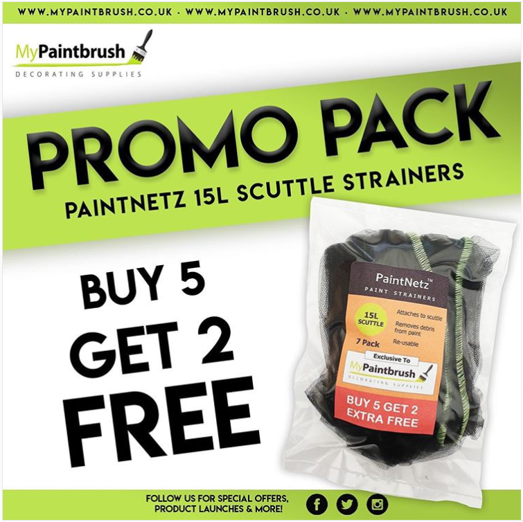 5+2 Free Promo pack at mypaintbrush.co.uk