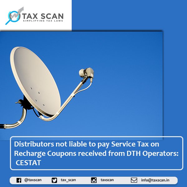 tax_scan's tweet photo. https://t.co/SXHTpcpoZy
#ServiceTax #RechargeCoupons #Taxscan #DTH #CESTAT #DTHOperators #IndirectTax https://t.co/4Fh1nINIxu