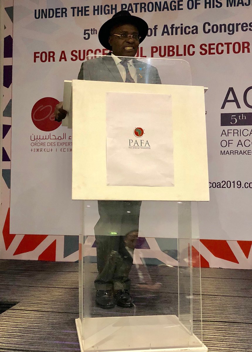 Congratulations to the new #PAFA President, Leonard Ambassa, who is from Cameroon.