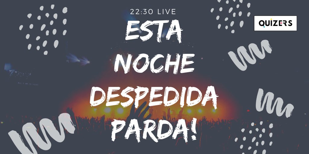 QuizersLive's tweet photo. Nos echareis de menos? Nosotros si!! 😘 https://t.co/QN9C1ELYJv