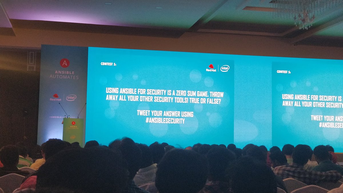 ShrishArsenal's tweet image. #ansiblesecurity answer is false