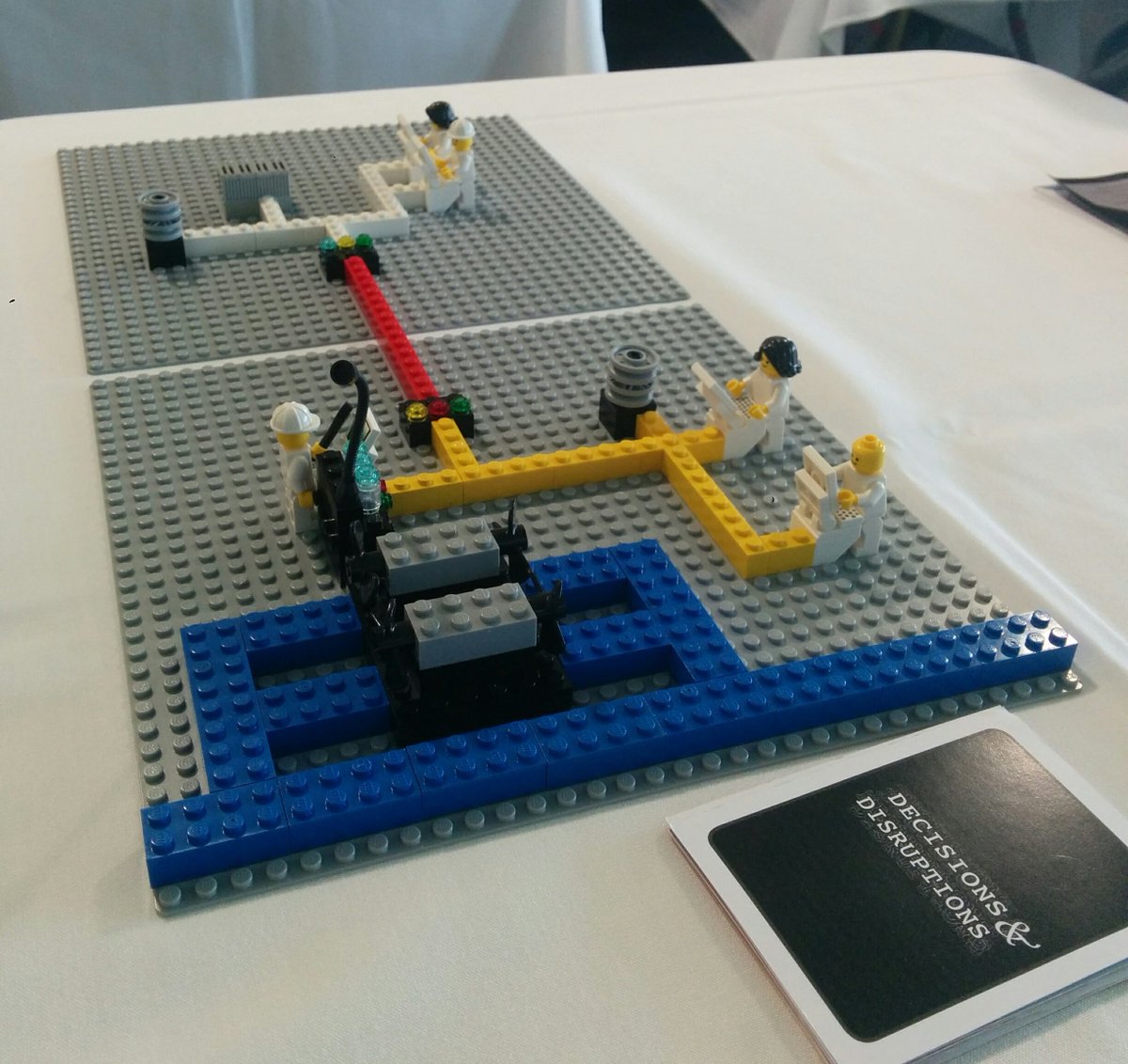 Awesome cyber security lego role play game in a workshop with  @swrccu #SWRCCULego