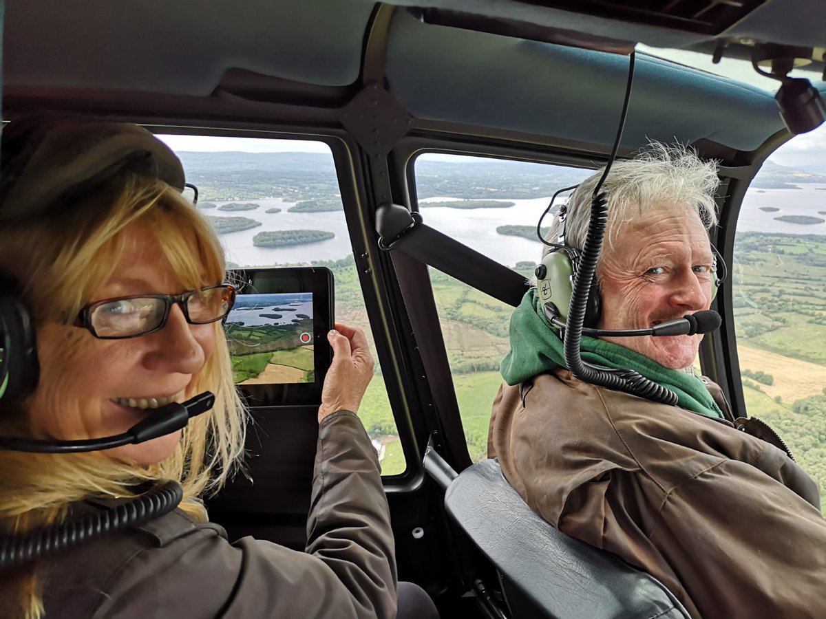 fermanaghlakes's tweet photo. Just another spectacular view of Fermanagh, @charlie_lawson1 is curently getting a birds eye view with the fabulous Cutting Edge Helicopters! Next stop @EknTasteExp
#fermanagh #GetOnBoard #sayhellotoFermanagh #fermanaghlakelands @NITouristBoard https://t.co/1GEF4665JF
