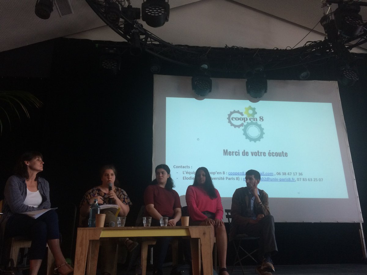 Quasi la moitié des étudiants de <a href="/coopen8/">Coopen8</a> âgés de 19 à 36 ans vont poursuivre leurs activités au sein de @Coopaname, partenaire #CAE du projet que <a href="/UnivParis8/">Université Paris 8</a> reconduira en 2020.👍🏻