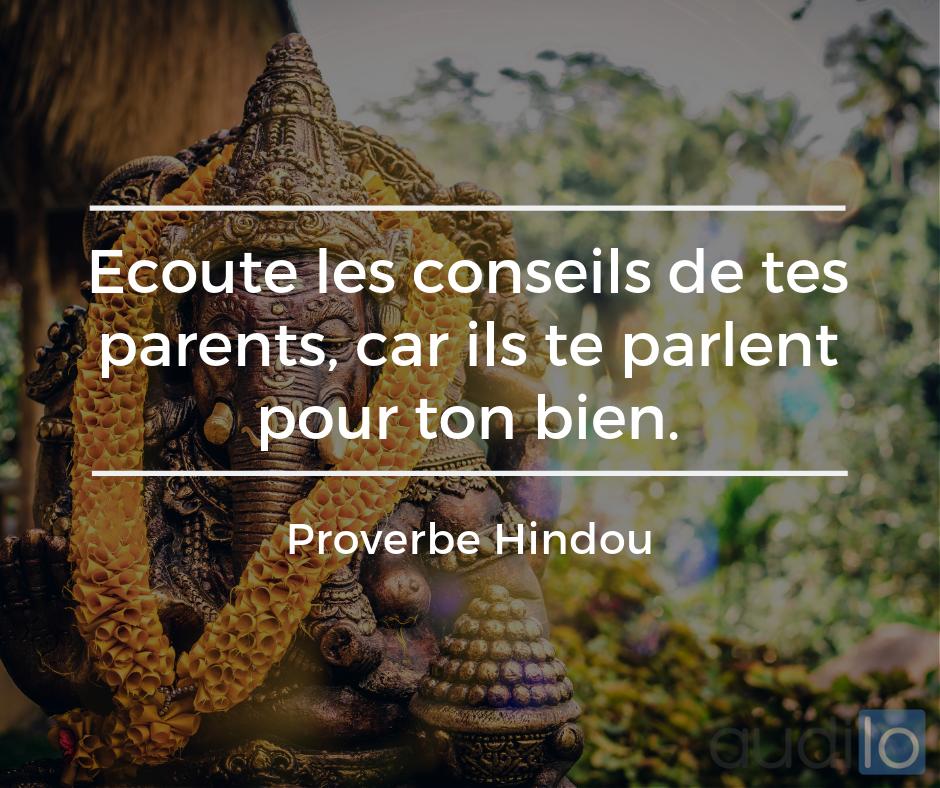audilo_fr's tweet image. #Bonjour! 😁  

Pour ce #mardi ensoleillé, nous vous proposons un #proverbe inspirant Hindou 🇮🇳 sur le thème de l'#écoute et de la #famille. 💭  

Passez une bonne journée!😊 
#MardiConseil #citation #quotes #quoteoftheday