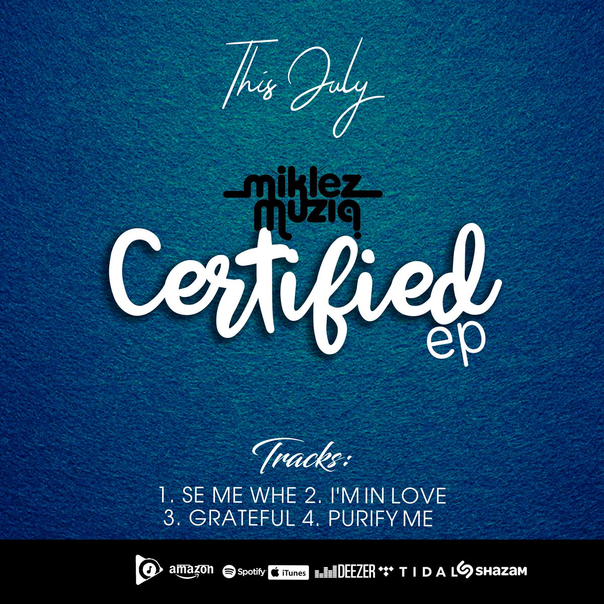 MiklezMuziq's tweet image. This July #CertifiedEp #MiCross