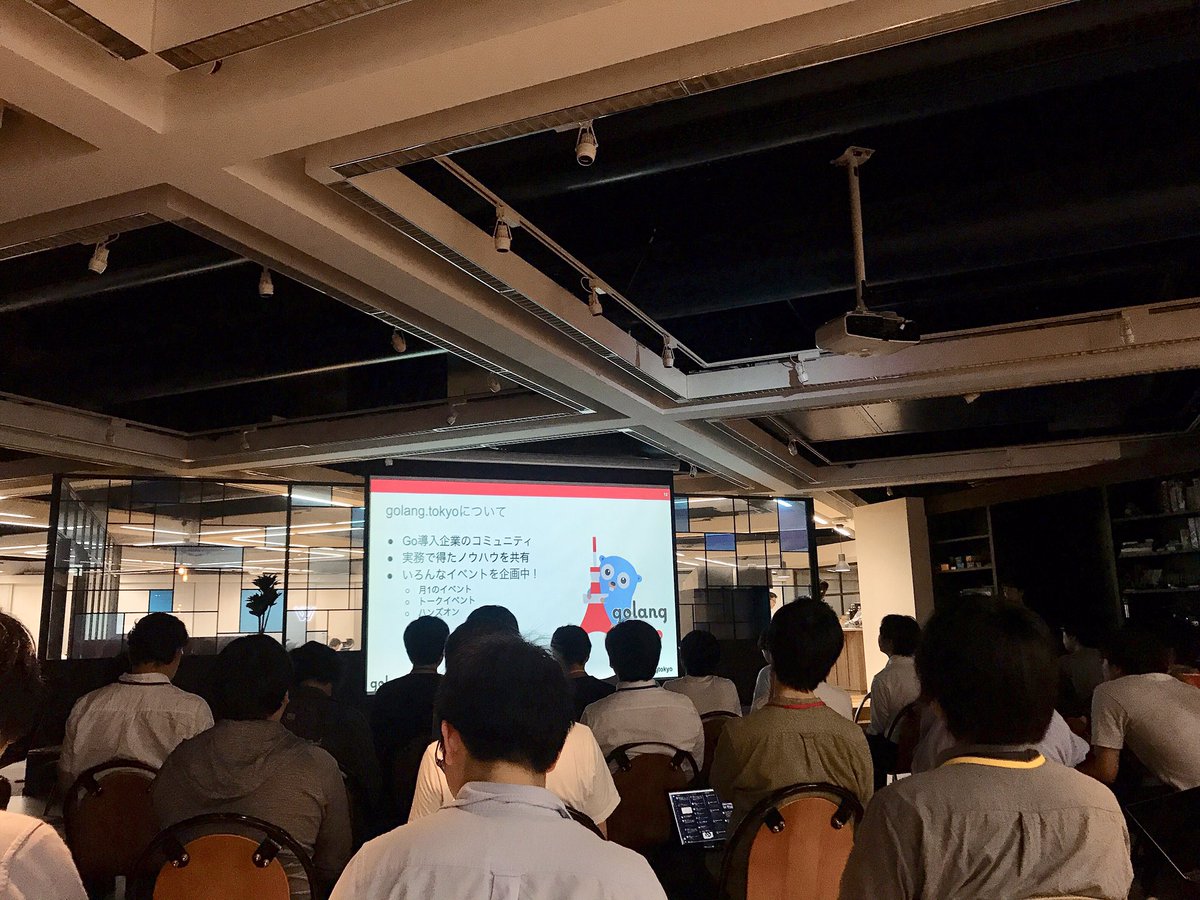 seriincali's tweet image. やってきた #golangtokyo