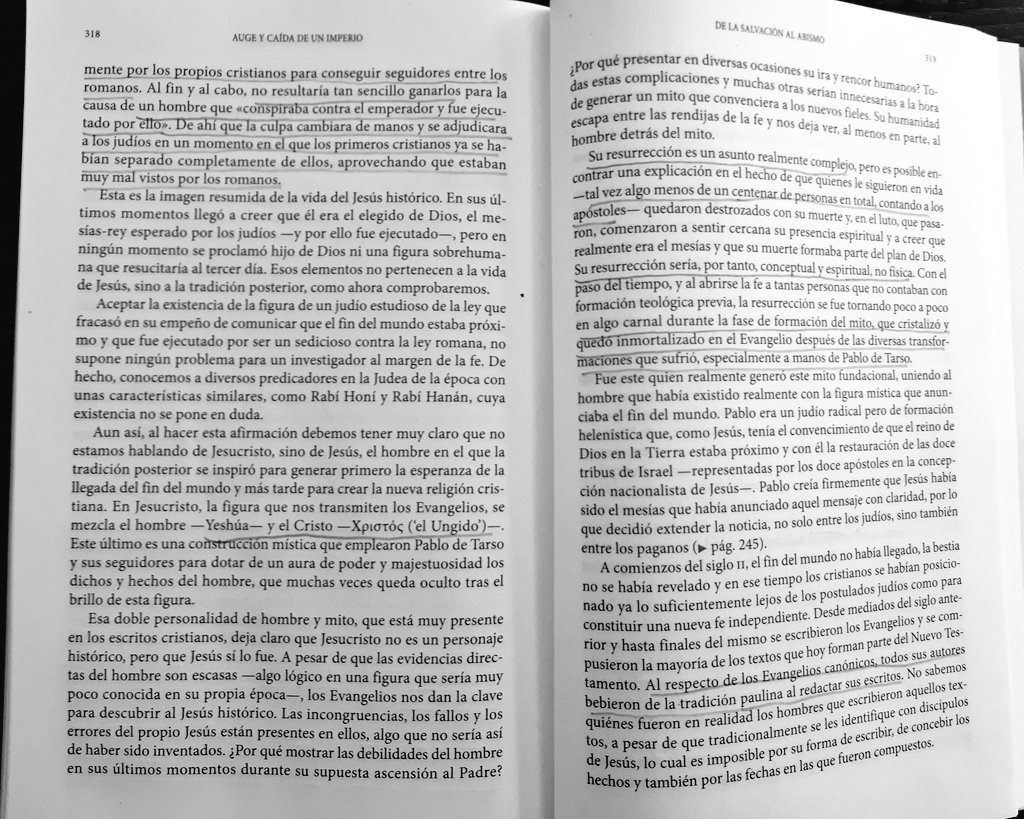ByChanchi's tweet photo. EL FIN DE UNA ERA
"Detrás del éxito de cristianismo se esconde el mayor sistema de política social y propaganda que jamás puso en práctica una religión en el mundo antiguo".
#FakeNews de la Antigua Roma, #fuenteQ, el dios Sol #Invicto, #Constantino, #25dediciembre https://t.co/Soqh7mHu9t