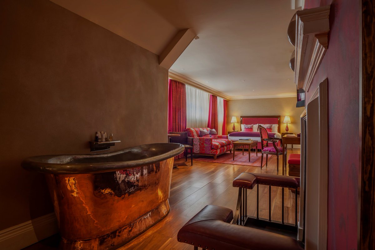 A copper bath is not something you see every day.