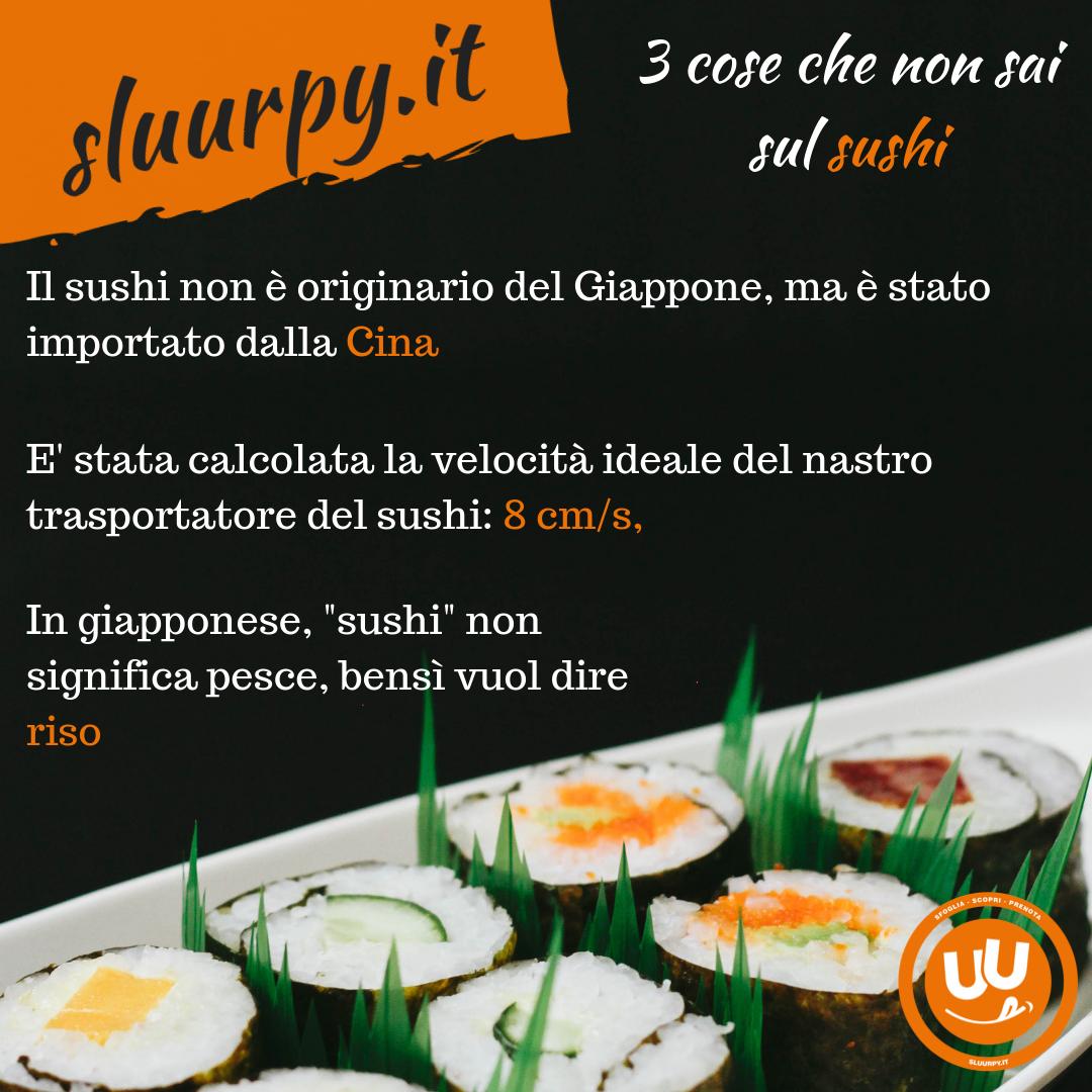🍣🍣🍣Voglia di sushi?
Scopri dove sono i migliori ristoranti giapponesi della tua città su 
👉 sluurpy.it!