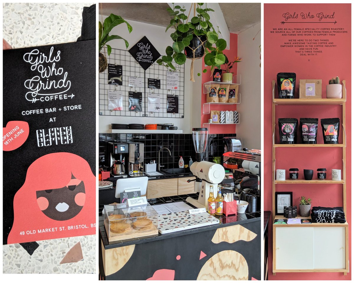 BenIllustrator's tweet image. Thrilled to see @GWG_Coffee opening their first cafe in Bristol today! So damn proud of my wife Fi for making all this happen. I'm going to do a little case study soon on how we took the branding design and spread it across a cafe space.