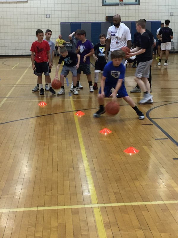 CoachGene33's tweet photo. 1st day of my Baldwin "Hard Work" Basketball Camp we had about 70 campers... https://t.co/L9eOEEp7O6