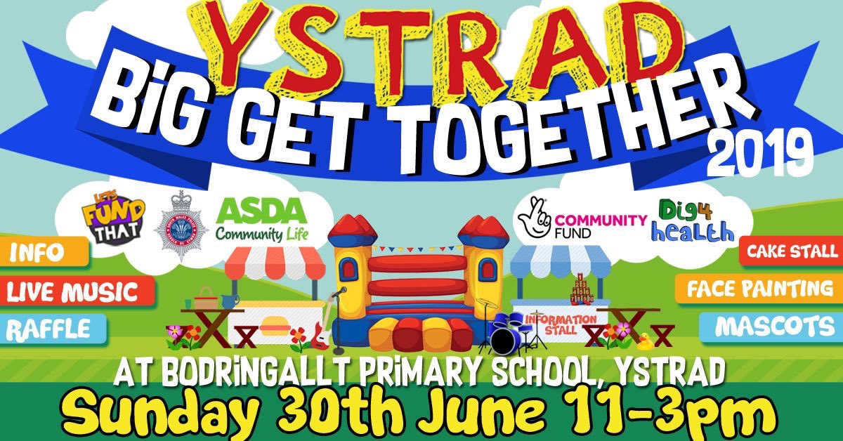 dig4health's tweet photo. 11 DAYS UNTIL #YstradBigGetTogether 60 stalls and partners, local band, singers, choirs and a whole lot of fun planned. Come along for action packed day for the whole family, young and old, rain or shine!!! #Community #Event @BBCWalesNews @WalesOnline @whatsonrct @RCTCouncil #RT https://t.co/wv5sl6bXHw