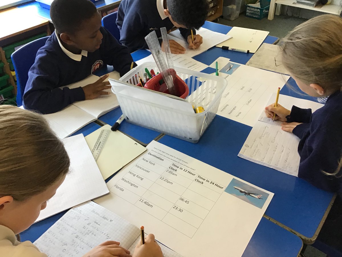 BartonCloughY3's tweet image. We moved around the room working on different time activities in Maths this morning to help us to plan our summer holiday! #mathsproject