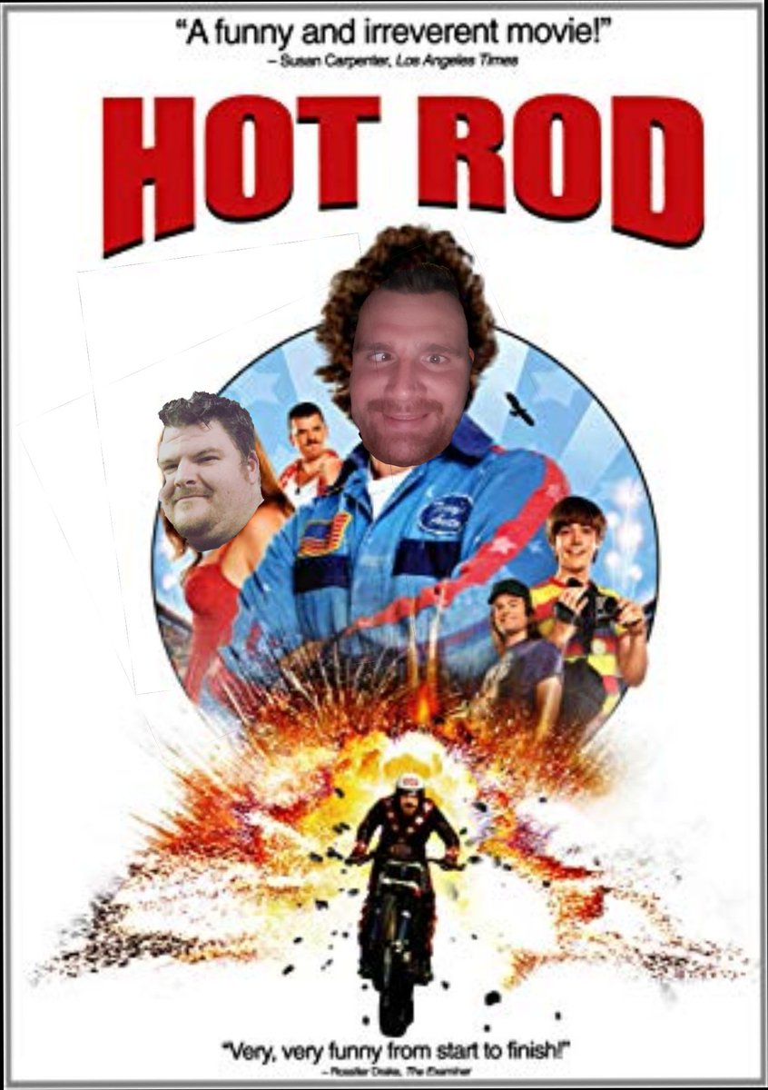 AntiHeroSOS's tweet photo. 🚨🚨🚨NEW PODCAST ALERT🚨🚨🚨
We're doing a HOT ROD watchalong then we play a game where we blindfold @renownedbrown and feed him! #WrestlingWithMyself https://t.co/MoxxveisEX