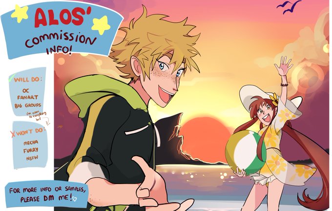 HII I'm opening commissions! payment will go through paypal, thanks so much for sharing and for taking a look at it ??? (feel free to ask for info @ my dms!) 