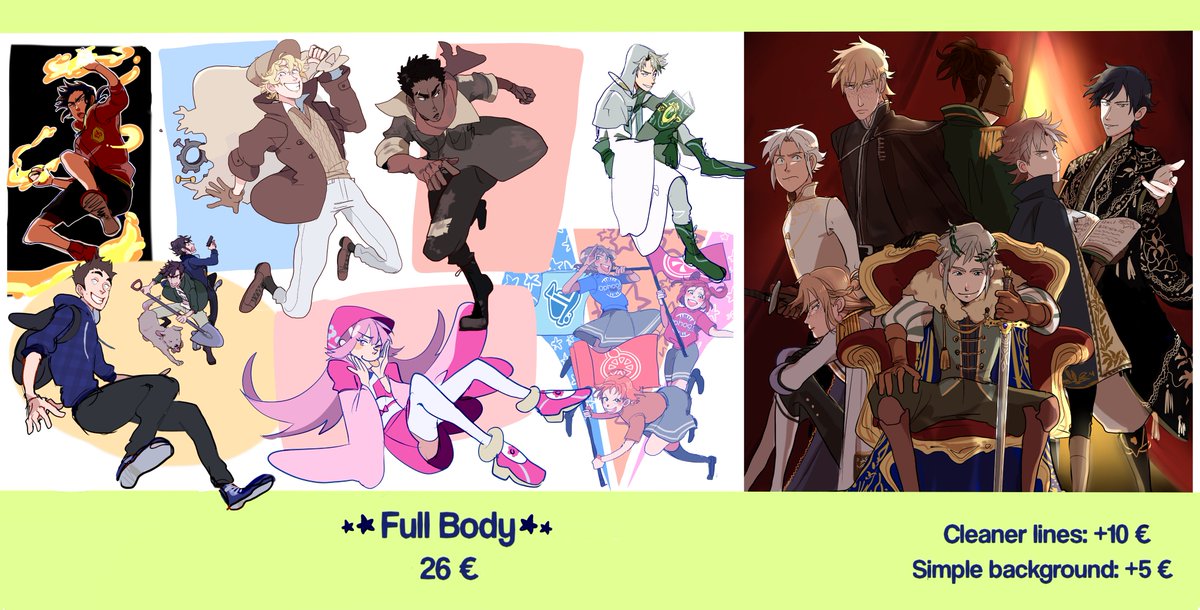 HII I'm opening commissions! payment will go through paypal, thanks so much for sharing and for taking a look at it ??? (feel free to ask for info @ my dms!) 