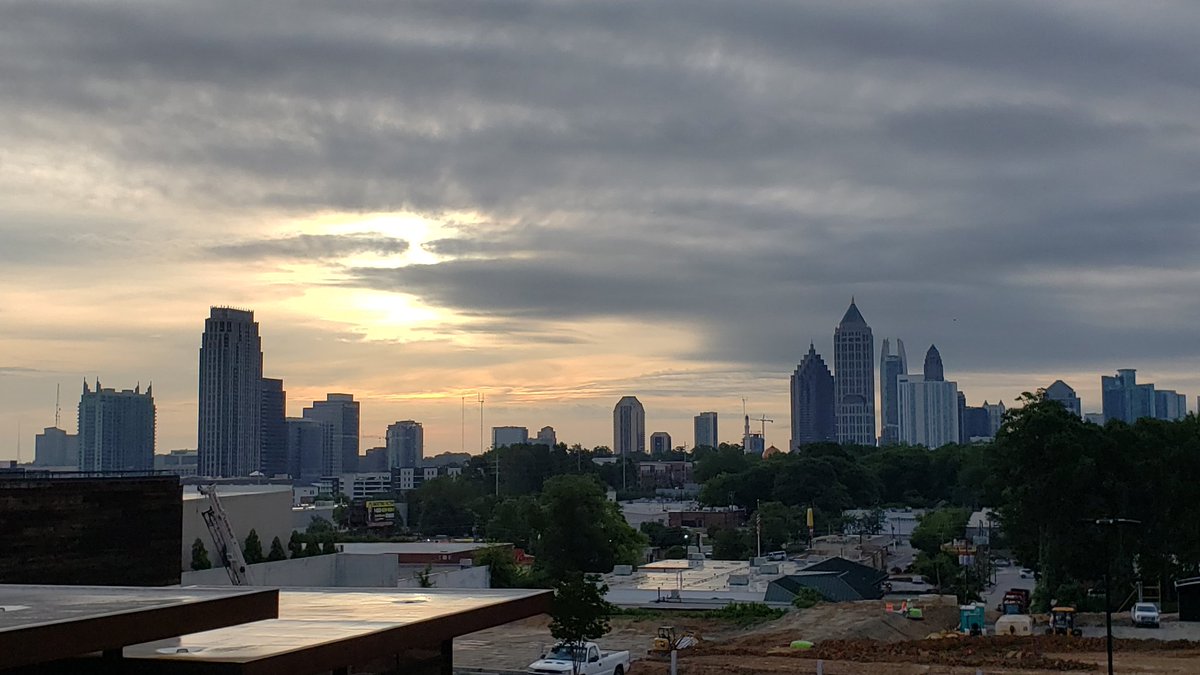 Spending the morning at <a href="/OkuAtlanta/">O-Ku Atlanta</a> -- gorgeous West Midtown restaurant -- wait until you see the rooftop view 👀 <a href="/GoodDayAtlanta/">Good Day Atlanta</a> #fox5atl #InternationalSushiDay