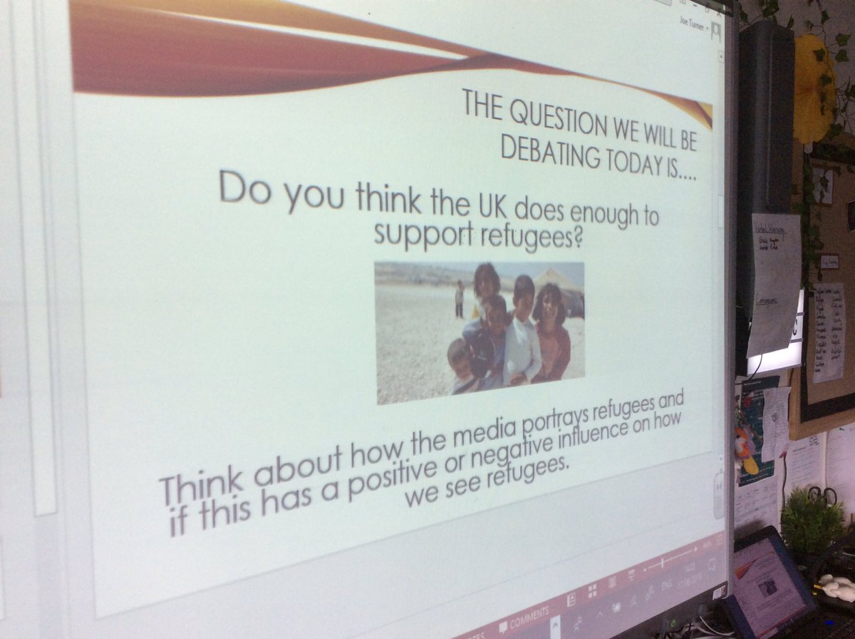 Yesterday afternoon we were discussing whether the UK does enough to support refugees. After debating the issue, Almond class feel that the government should be providing more money and resources to support refugees, just like other countries in Europe.