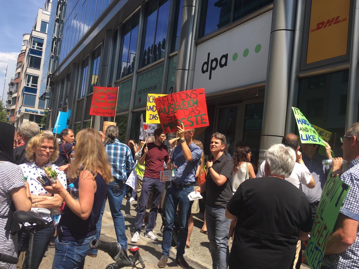 Kropsch, Freund und Mahn: Finger weg vom Geldhahn! #dpawarnstreik #dpaprotest #dienstagfürdpa #tuesdayfordpa