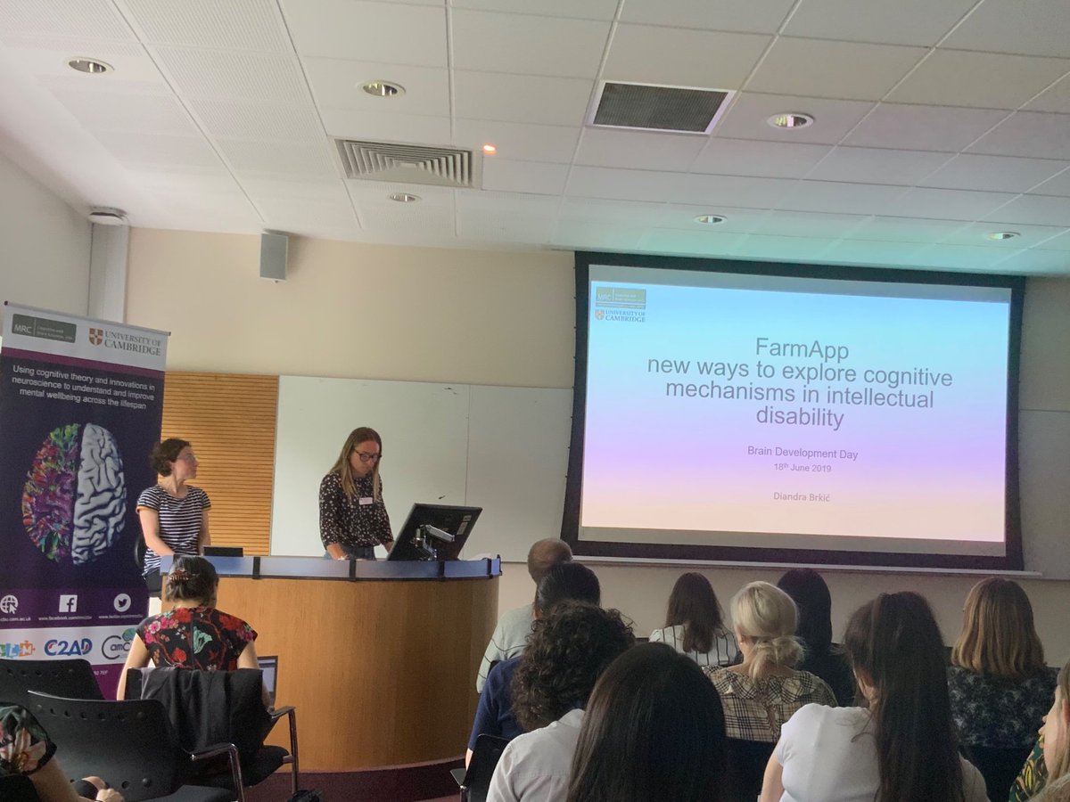 lauraliza's tweet photo. @brkicdiandra from @ChildBrainITN @mrccbu talking about a fun farm game measuring #memory #BCD2019 https://t.co/kKvyOPh35O