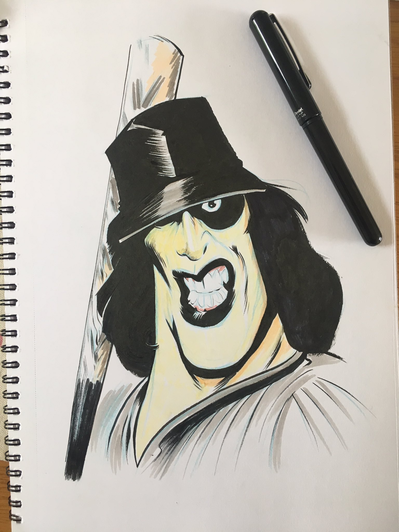 Baseball Furies Drawing