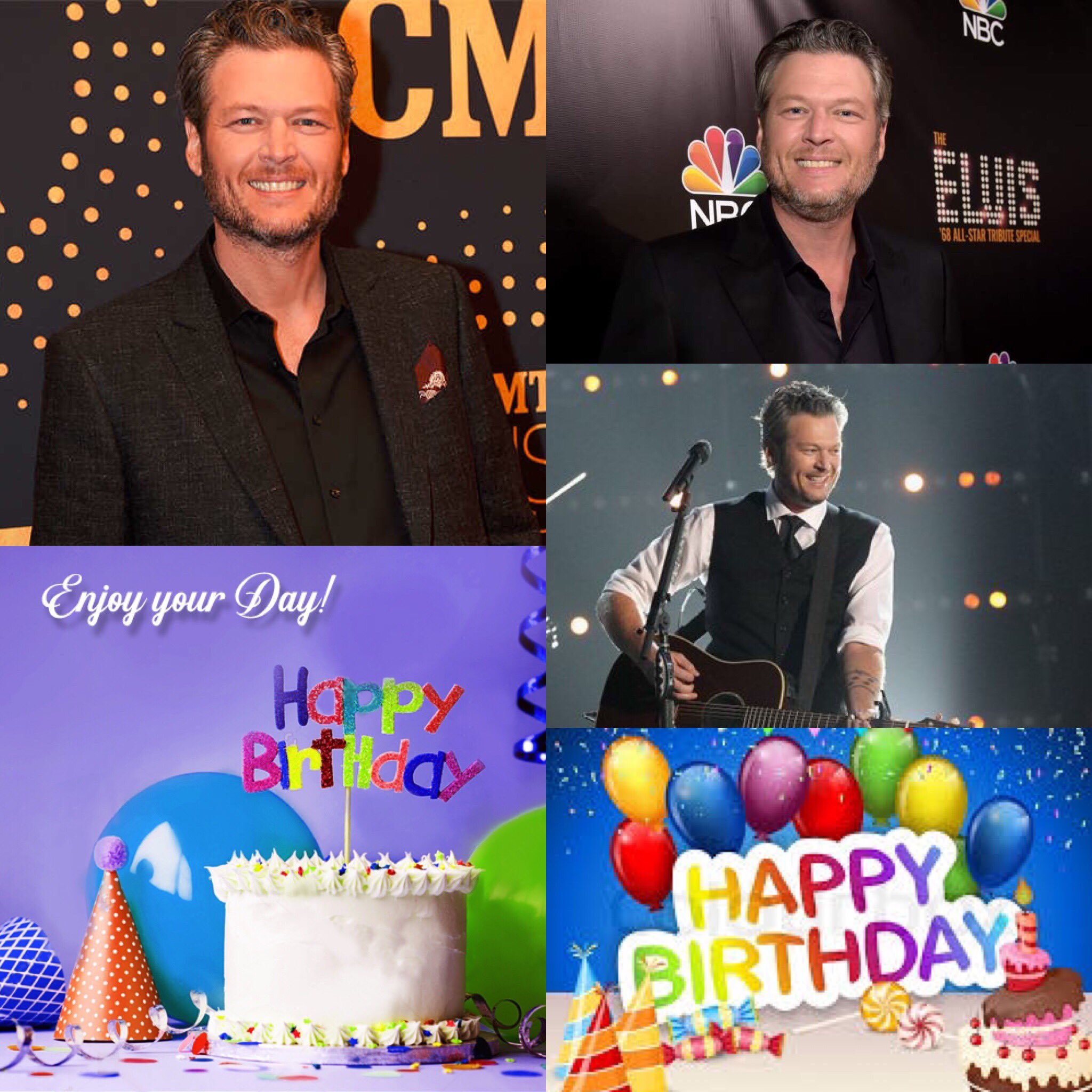    Happy Birthday    to Blake Shelton 