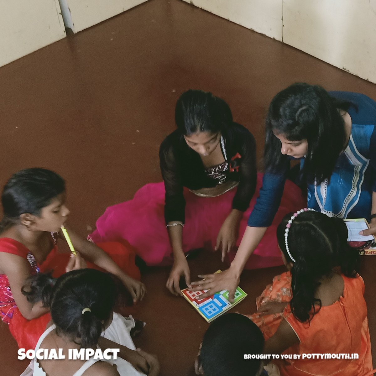 _pottymouth's tweet photo. With our #PottyMouth collections for #May, we decided to visit the wonderful children of the Ashanilaya orphanage and spent the day drawing, playing games, just having fun. Here’s to more such fulfilling projects to come! Till then, keep swearing! #socialimpact #charity #care https://t.co/3chQWqcsrW