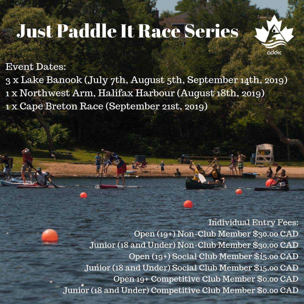 Just Paddle It Race Series 2019 Schedule is now available! To sign up, follow the link in our bio.